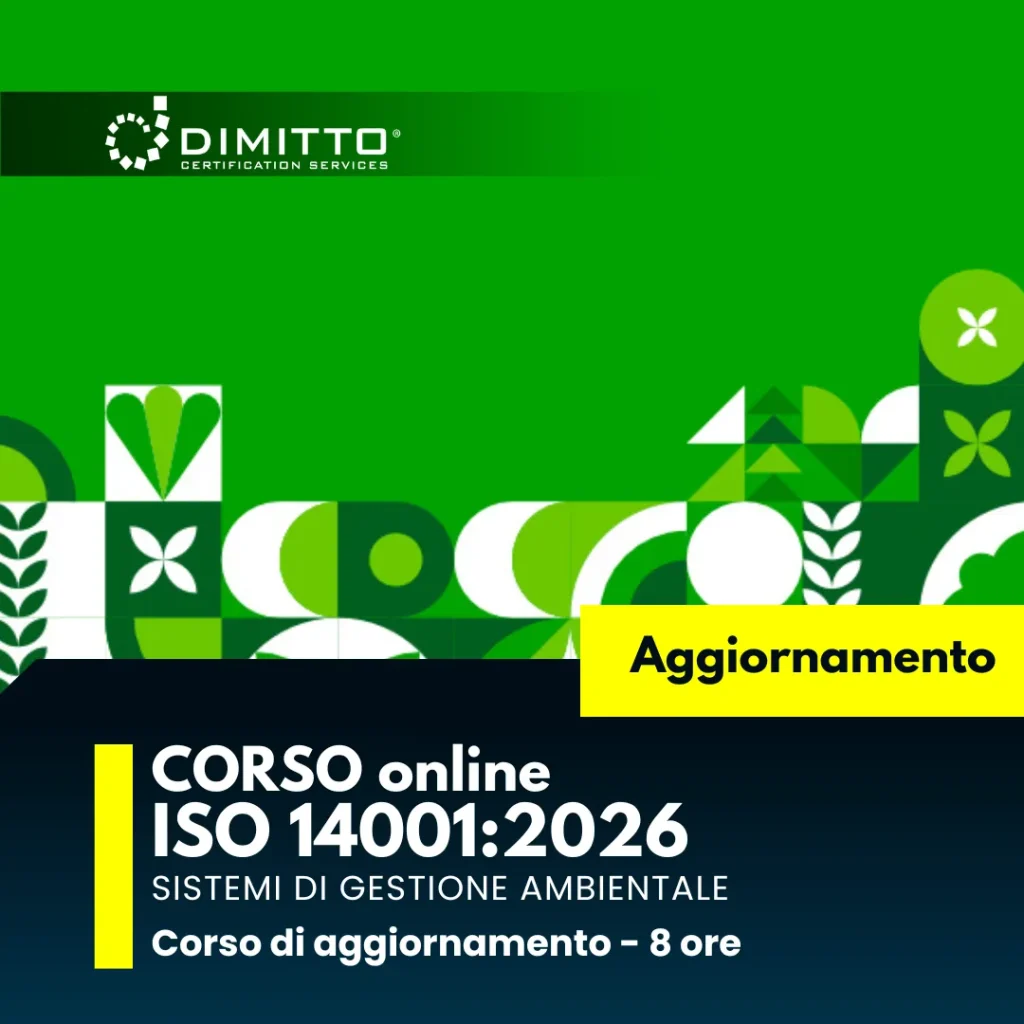 Corso di aggiornamento ISO 14001:2026 (8 ore)